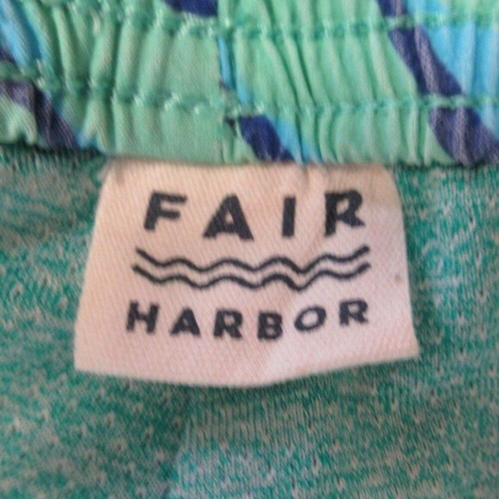 Fair Harbor The Bungalow Swim Shorts Lined Trunks Mens Sz‎ XXXL Green Seabay NWT - Picture 6 of 12